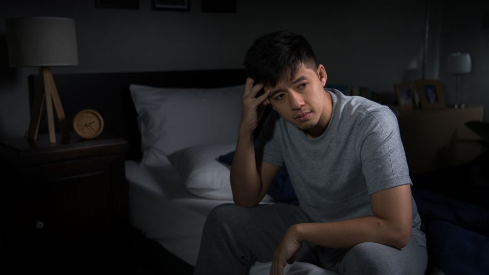 Stressed Young Man At Night - DR. PRIYANKUR ROY Blog
